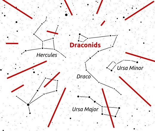 Hírek képei: draconids_map.jpg